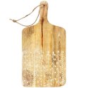 Deska do krojenia i serwowania drewniana 38.5x19.5cm VILDE 139195