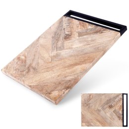 Deska do krojenia i serwowania drewniana 40.5x29.5cm HOME STYLING COLLECTION 259332