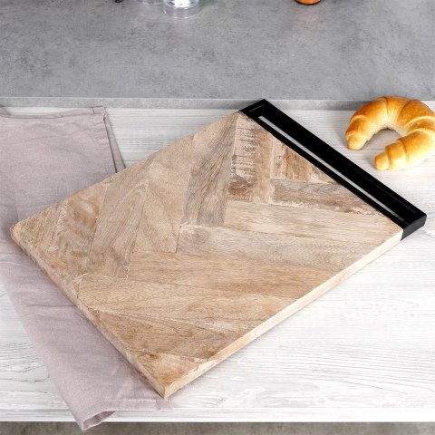 Deska do krojenia i serwowania drewniana 40.5x29.5cm HOME STYLING COLLECTION 259332