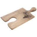 Deska do krojenia i serwowania drewniana MANGO 29.5x15cm ORION 126845