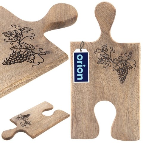 Deska do krojenia i serwowania drewniana MANGO 29.5x15cm ORION 126845