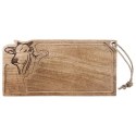 Deska do krojenia i serwowania drewniana MANGO 45x22cm ORION 126848