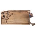 Deska do krojenia i serwowania drewniana MANGO 45x22cm ORION 126848