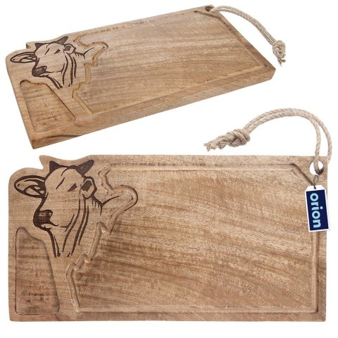 Deska do krojenia i serwowania drewniana MANGO 45x22cm ORION 126848