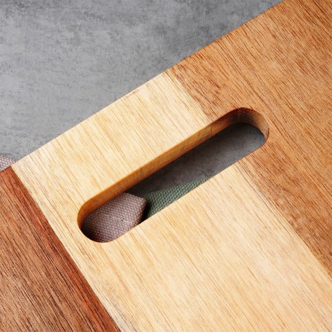 Deska do krojenia kuchenna drewniana 30x20cm EXCELLENT HOUSEWARE 259742