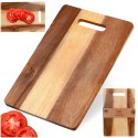 Deska do krojenia kuchenna drewniana 30x20cm EXCELLENT HOUSEWARE 259742