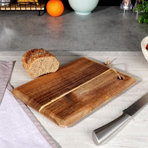 Deska do krojenia kuchenna drewniana 31.5x22cm VILDE 259216