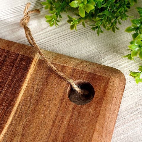 Deska do krojenia kuchenna drewniana 31.5x22cm VILDE 259216