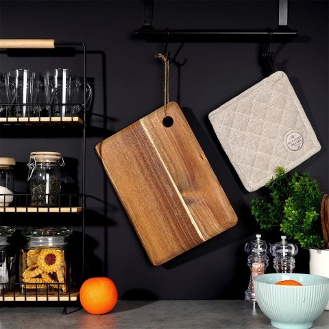 Deska do krojenia kuchenna drewniana 31.5x22cm VILDE 259216