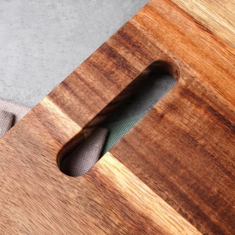 Deska do krojenia kuchenna drewniana 40x25cm EXCELLENT HOUSEWARE 259743