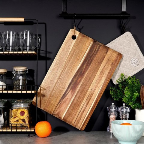 Deska do krojenia kuchenna drewniana 44x31cm VILDE 259217