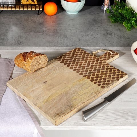 Deska do krojenia kuchenna drewniana 50x29.5cm VILDE 259214