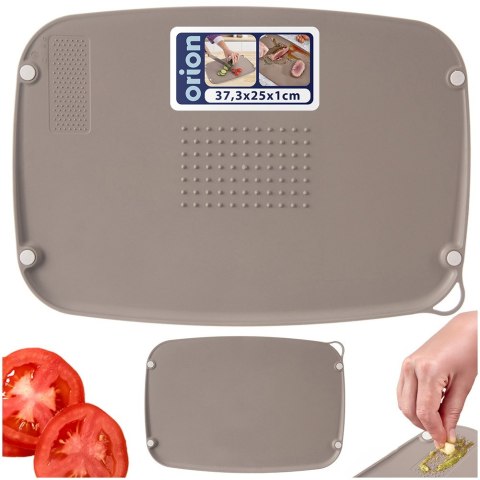 Deska do krojenia kuchenna dwustronna z wypustkami ELA 37.5x25cm ORION 121425