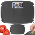 Deska do krojenia kuchenna dwustronna z wypustkami ELA 37.5x25cm ORION 121426