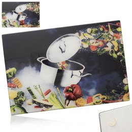 Deska do krojenia kuchenna szklana 40x30cm ORION 121420