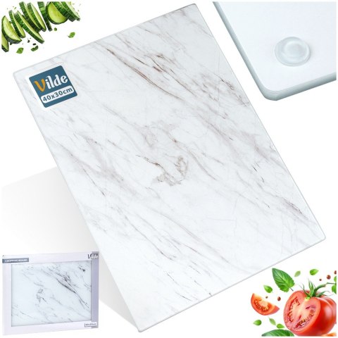 Deska do krojenia kuchenna szklana 40x30cm VILDE 259678