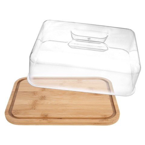 Deska do serwowania drewniana z pokrywką 28x22x11cm ORION 126849