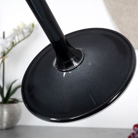 Kieliszek do wina białego czerwonego szklany czarny XXL duży 490ml VILDE 139303