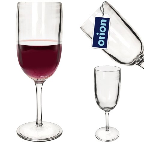 Kieliszek do wina białego i czerwonego plastikowy nietłukący 320ml ORION 121789
