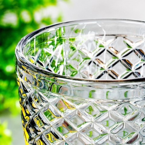 Kieliszek do wina czerwonego białego napojów szklany czarny 270ml VILDE 139662