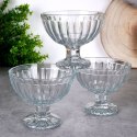 Pucharki do lodów deserów deserków szklane 180ml 3-ele pucharek EXCELLENT HOUSEWARE 139350