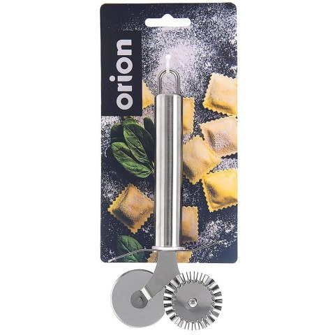 Radełko do krojenia ciasta makaronu uszek pierogów metalowe podwójne ORION 142022