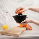 Ręczna wyciskarka do cytrusów owoców cytryn soku wyciskacz czarny VILDE 259149