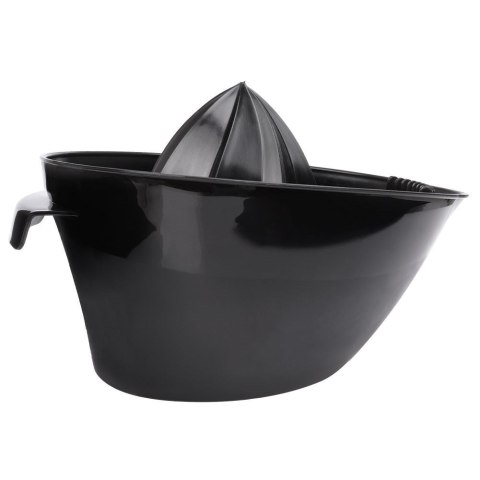 Ręczna wyciskarka do cytrusów owoców cytryn soku wyciskacz czarny VILDE 259149