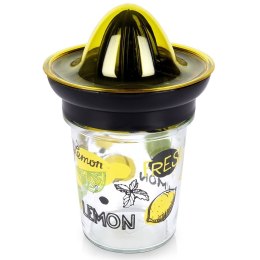 Ręczna wyciskarka do cytrusów wyciskacz ze szklanym pojemnikiem 320ml VILDE 259244