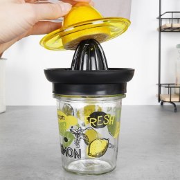 Ręczna wyciskarka do cytrusów wyciskacz ze szklanym pojemnikiem 320ml VILDE 259244