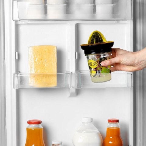 Ręczna wyciskarka do cytrusów wyciskacz ze szklanym pojemnikiem 320ml VILDE 259244