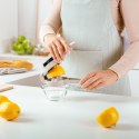 Ręczna wyciskarka do owoców cytrusów soków cytryn soku z pokrętłem MISTY NAVA 10-170-006