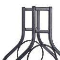 Stojak na wino butelki wina metalowy czarny do 9 butelek 22x69cm HOME STYLING COLLECTION 730121