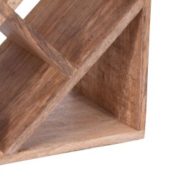 Stojak półka regał na wino butelki wina drewniany do 8 butelek 33x15cm HOME STYLING COLLECTION 730188