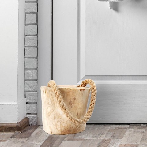 Stoper do drzwi drewniany odbojnik blokada odbój ciężki 15cm VILDE 569352