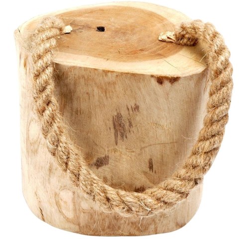 Stoper do drzwi drewniany odbojnik blokada odbój ciężki 15cm VILDE 569352