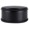 Stoper do drzwi metalowy czarny odbojnik odbój ogranicznik ciężki 11.5cm VILDE 568015