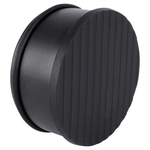 Stoper do drzwi metalowy czarny odbojnik odbój ogranicznik ciężki 11.5cm VILDE 568015