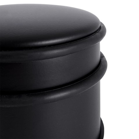 Stoper do drzwi metalowy odbojnik ogranicznik czarny ciężki 9x7.5cm HIT 569539