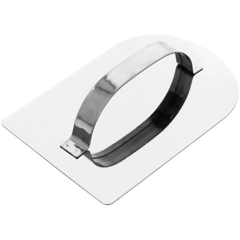 Szpatuła cukiernicza szpatułka płaska do ciasta ciast tortów 10x12.5cm BRUNBESTE BB-3258