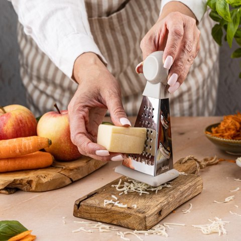 Tarka do warzyw, 3-stronna, stal nierdzewna, KINGHOFF KH-1987