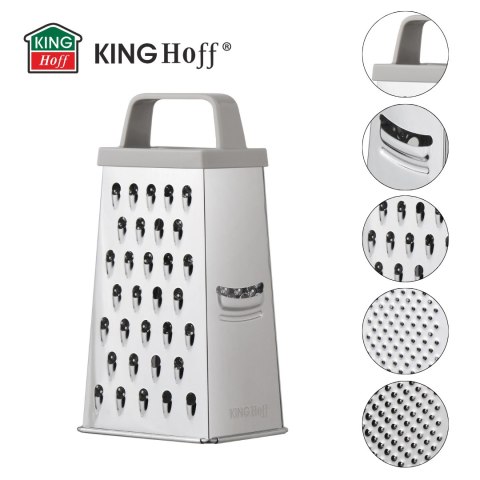 Tarka do warzyw, 4-stronna, stal nierdzewna, KINGHOFF KH-1986