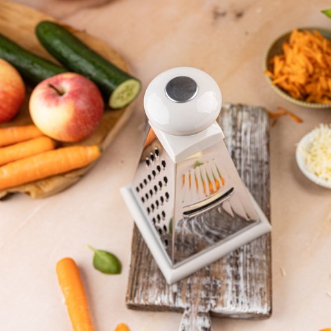 Tarka do warzyw, 4-stronna, stal nierdzewna, KINGHOFF KH-1988