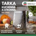 Tarka do warzyw, 4-stronna, stal nierdzewna, KINGHOFF KH-1990