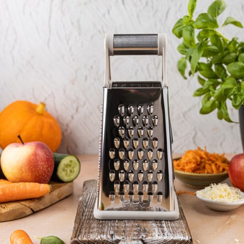 Tarka do warzyw, 4-stronna, stal nierdzewna, KINGHOFF KH-1992