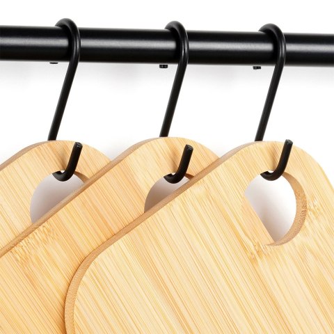 Zestaw desek deski do krojenia warzyw i owoców bambusowe 3SZT VILDE 259725