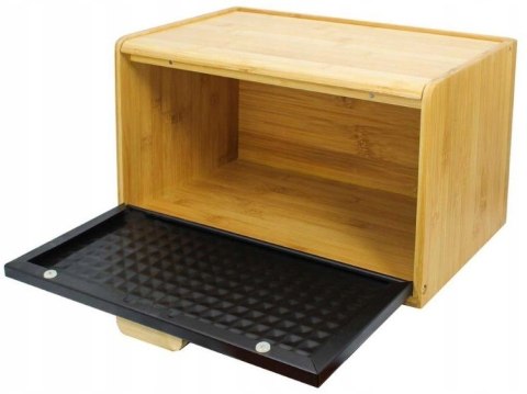 Chlebak bambusowy, pojemnik na pieczywo KRISBERG KS-2714