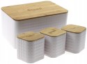 Chlebak w zestawie z 3 pojemnikami KRISBERG KS-2620