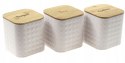 Chlebak w zestawie z 3 pojemnikami KRISBERG KS-2620