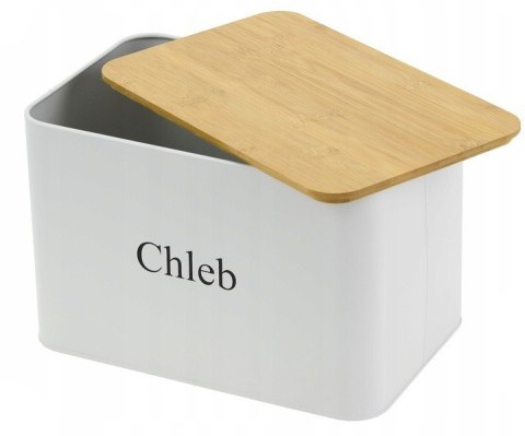 Chlebak z deską w zestawie z 3 pojemnikami KRISBERG KS-2616